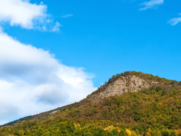 Холмы осенью — стоковое фото