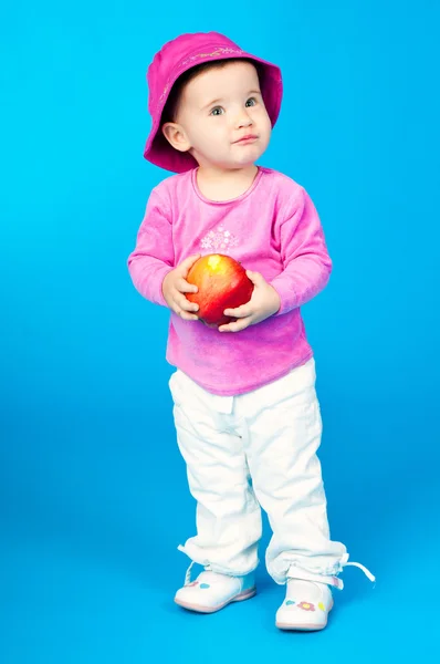 애플과 아이 — 스톡 사진