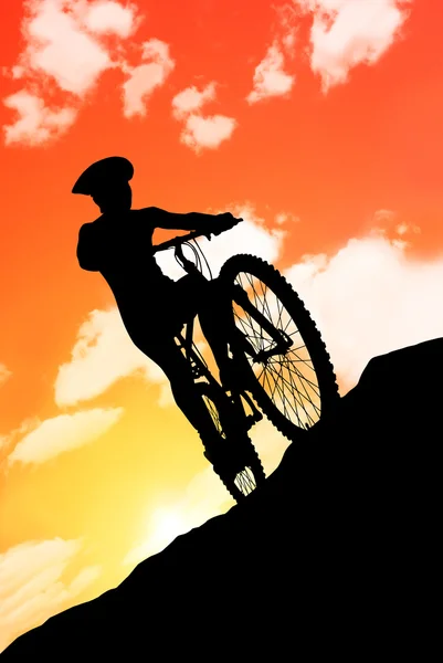 Bikecyclist — Stock Photo, Image
