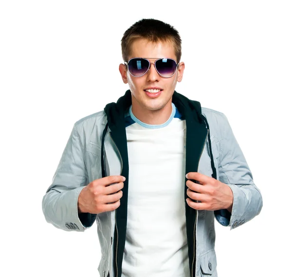 Человек в солнцезащитных очках — стоковое фото