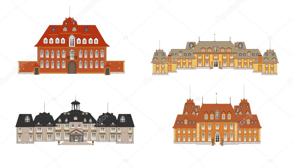 Four palaces vector