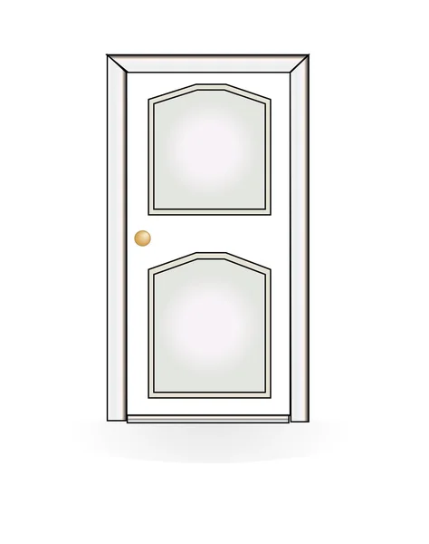 ドアのベクトル — ストックベクタ