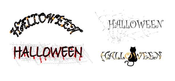 Halloween vector ilustración — Vector de stock