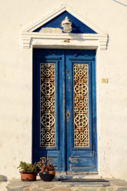 Türe in Santorin - Griechenland