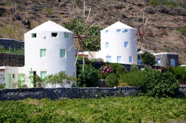 Windmühlen - Santorin - Griechenland