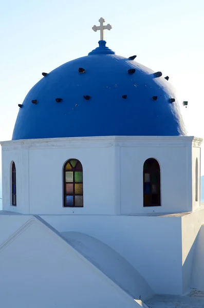 Kapelle in Imerovigli - Santorin - Griechenland — Stockfoto