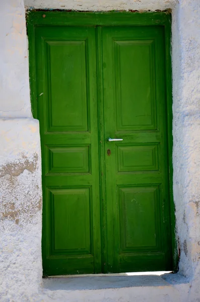 Türe in Santorin - Griechenland — Stockfoto