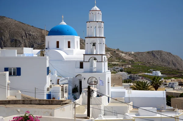 Kirche a Pirgos - Santorin - Griechenland — Foto Stock