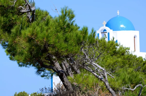 Kapelle "Profitis Ilias" - Santorin - Griechenland — Stockfoto