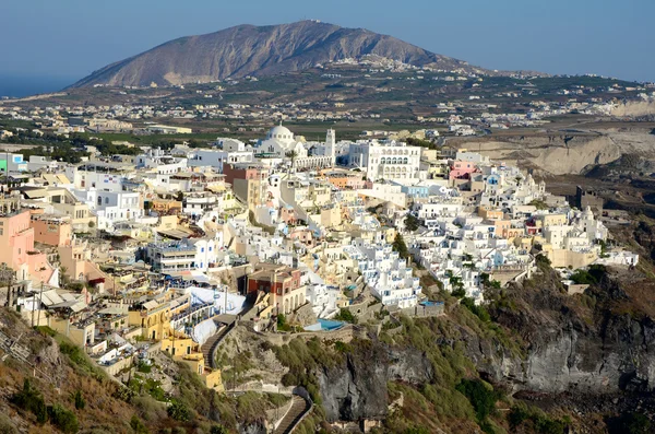 Fira - Santorin - Griechenland Photos De Stock Libres De Droits