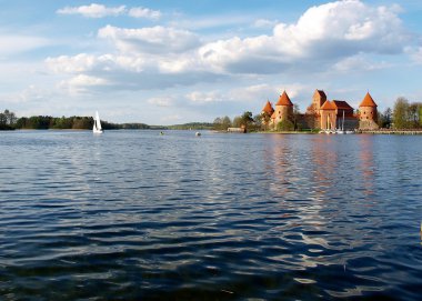 trakai Kalesi Panoraması