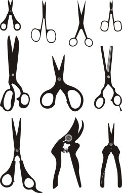 Scissors clipart