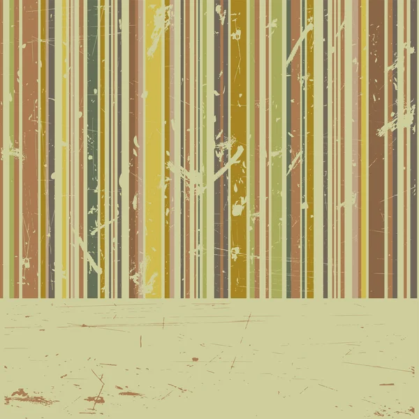 Vector striped grunge background — Stock Vector