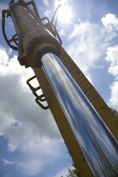 stock image Forestry equipment up close