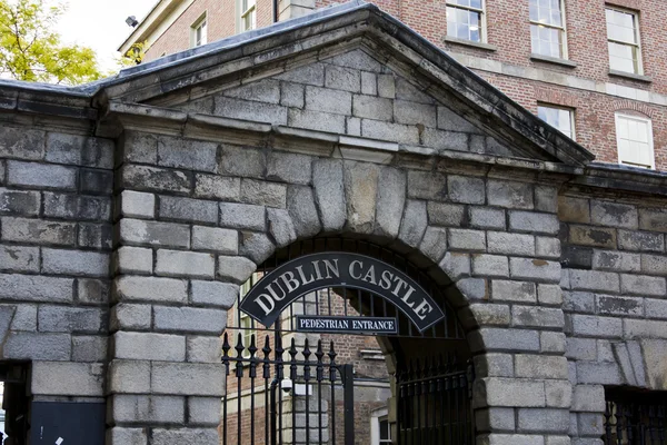 Stock image Entrance to Dublin Castle