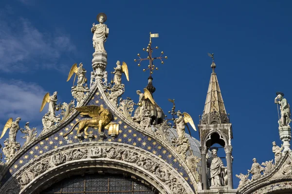 San Marco Bazilikası'na detay — Stok fotoğraf