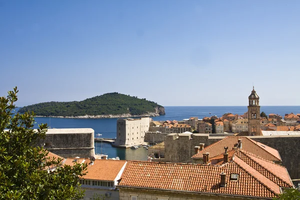 Techos de Dubrovnik — Foto de Stock