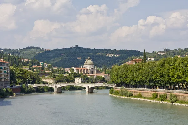 River Adige — Stock Photo, Image