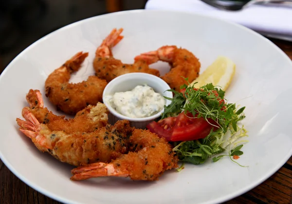 stock image Fried Shirimp Lunch