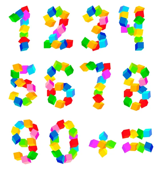 stock vector Numbers