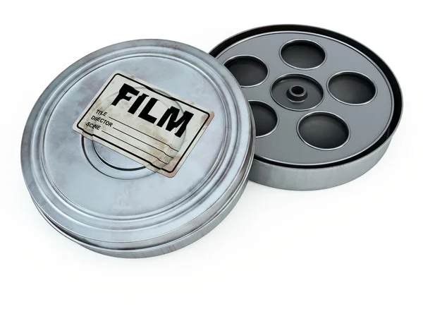 Film cans — Stock Photo, Image