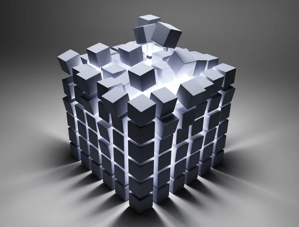 Cubos abstractos —  Fotos de Stock