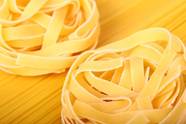 Italienische Pasta aus nächster Nähe. — Stockfoto