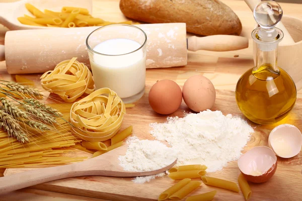stock image Preparations pasta