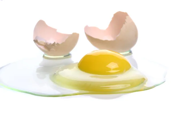 Stock image Broken egg