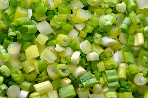 Green onion background — Stock Photo, Image