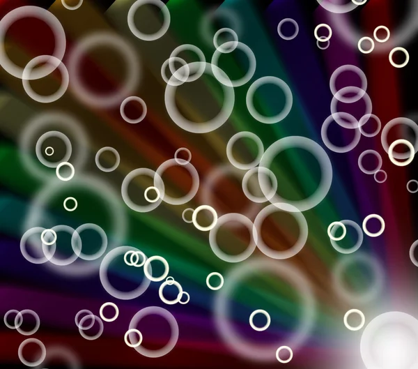Abstrato colorido círculo forma fundo — Fotografia de Stock