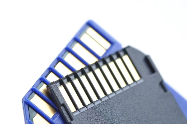 Close-up memory cards — Stock Photo, Image