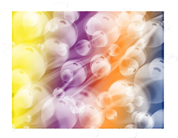 抽象的な気泡形状の背景 — ストック写真
