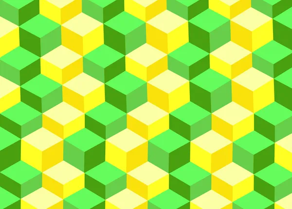 抽象的な 3 d の正方形の背景 — ストック写真