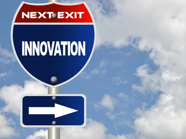 Innovation road sign — Stock Photo, Image