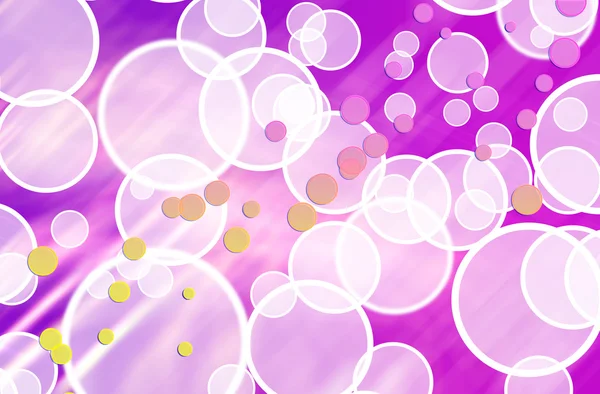 Abstract flash bubbles shape background — Stock Photo, Image
