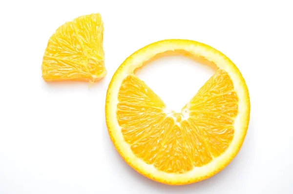 特写性质橙 — 图库照片