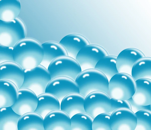 Abstracto fondo gota de agua azul — Foto de Stock