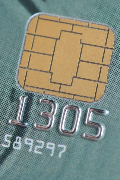 Macro new business chip card — Stock Photo, Image