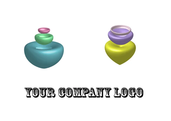 Your company logo — Stock Photo, Image