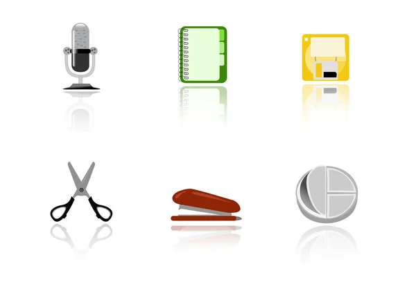 Abstract stationery icon — Stock Photo, Image