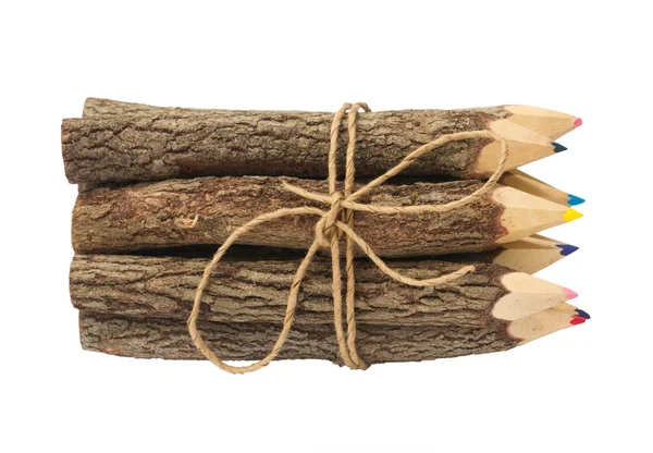 Thaise houten potloden Rechtenvrije Stockfoto's