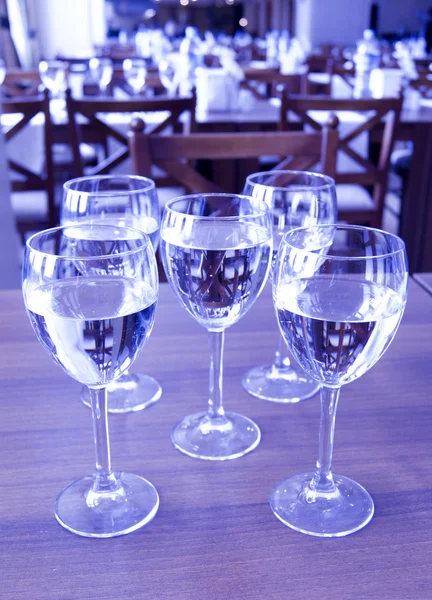 Los vasos de agua — Foto de Stock