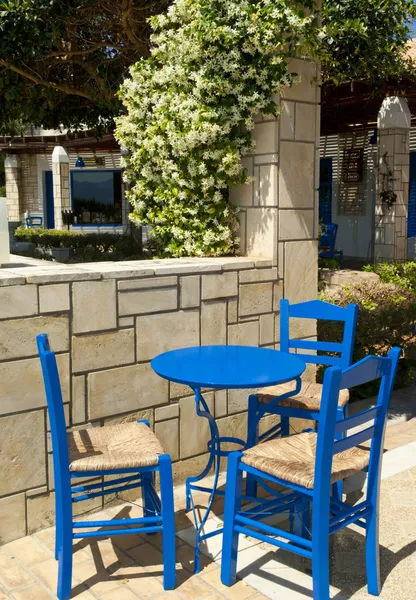 Taverne grecque traditionnelle — Photo
