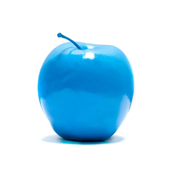 Blue apple — Stock Photo, Image