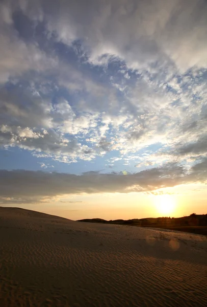 सुंदर Saskatchewan में ग्रेट रेत हिल्स में रेत ड्यून — स्टॉक फ़ोटो, इमेज