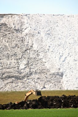 saskatchewan içinde potas atık hill yakınındaki oluyor kazma