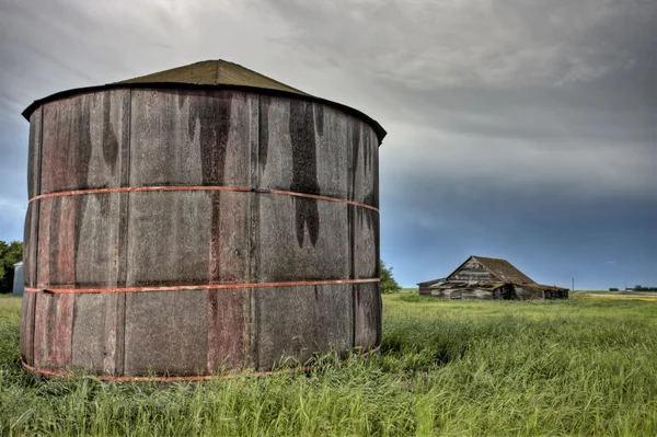 Заброшенная ферма — стоковое фото