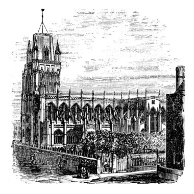 Saint Mary Redcliffe - Anglican church in Bristol, England (Unit clipart