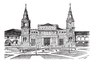 Cathedral of Guayaquil or Cathedral of Saint Peter, Ecuador clipart